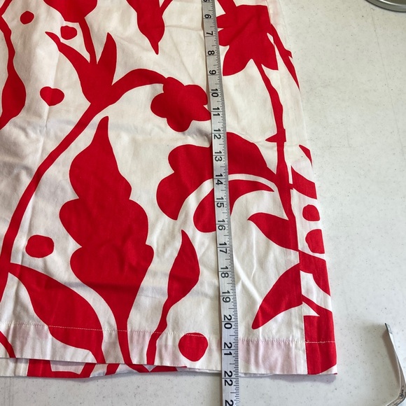 Boden Red & White Skirt - Picture 5 of 5